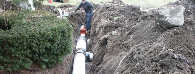 Wentworth-by-the-Sea irrigation expansion Irrigation mainline extension